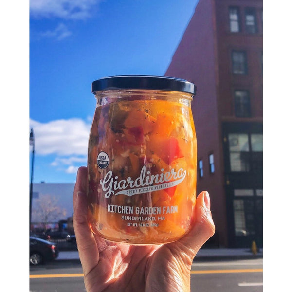 Organic Giardiniera - Spicy Pickled Vegetables - 19.6oz