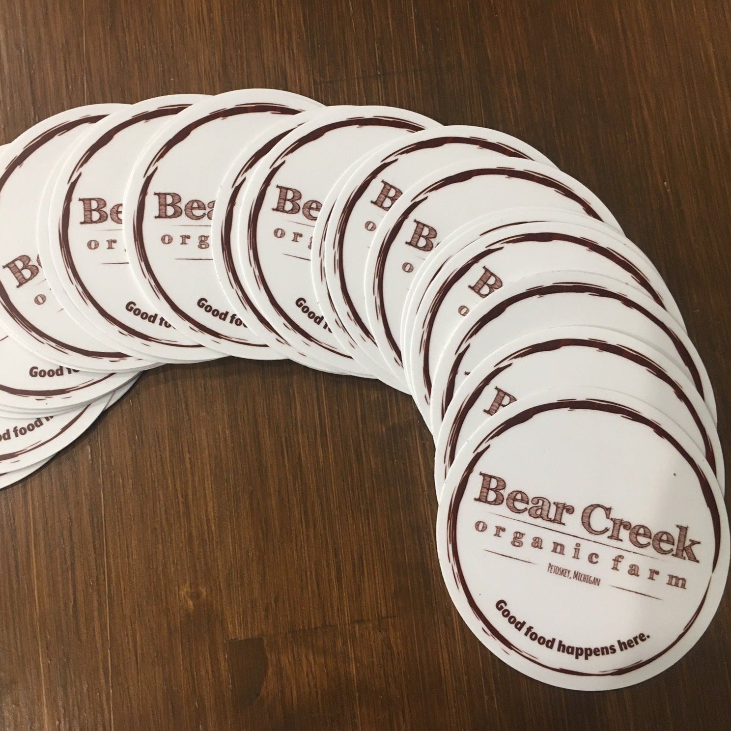 Bear Creek Organic Farm Sticker