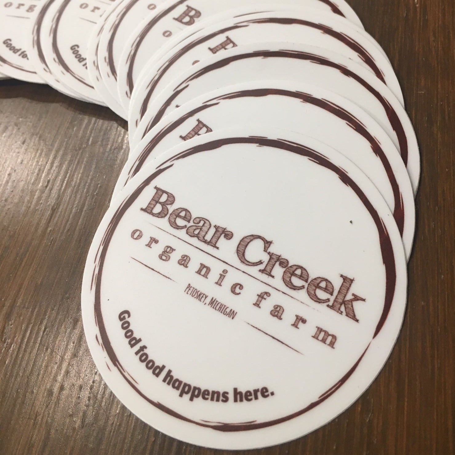 Bear Creek Organic Farm Sticker