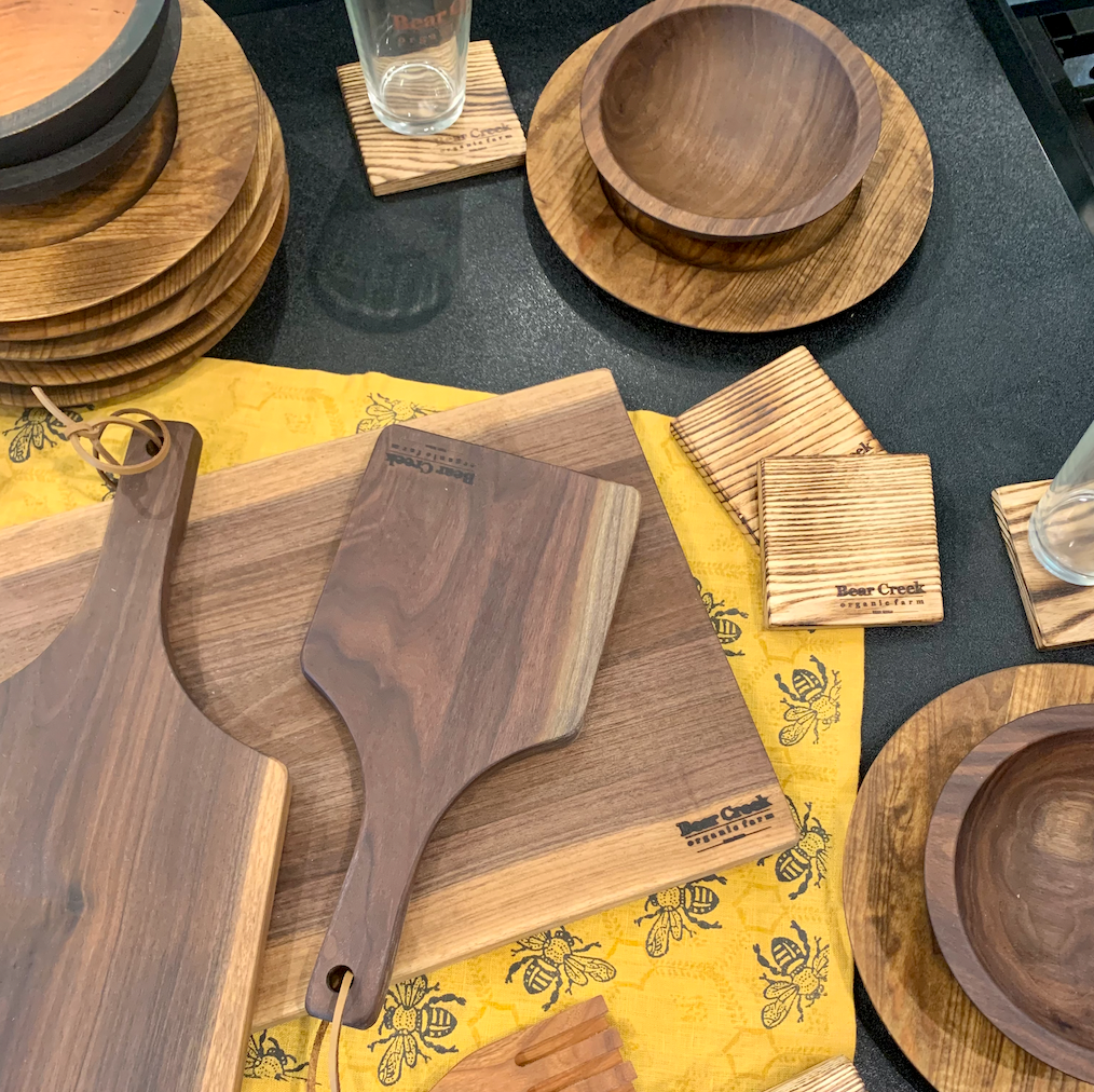 Bear Creek Boards, Plates, and Bowls
